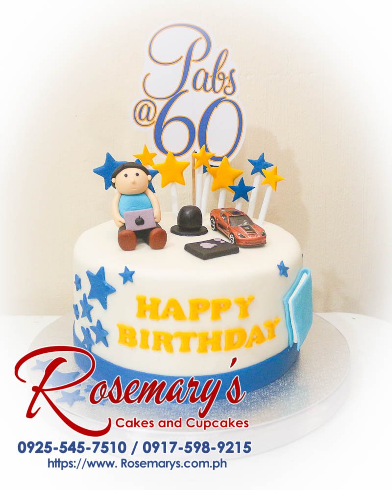 Delicious 1 layer cake featuring vibrant decorations, perfect for a themed birthday celebration. Order from Rosemary's Cakes at 0917-598-9215.